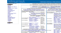 Desktop Screenshot of faehren-service.de